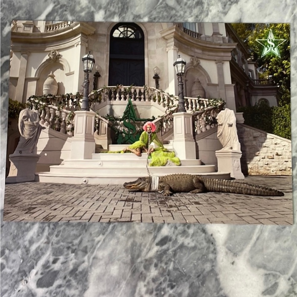 New Jeffree Star Blood Money Postcard